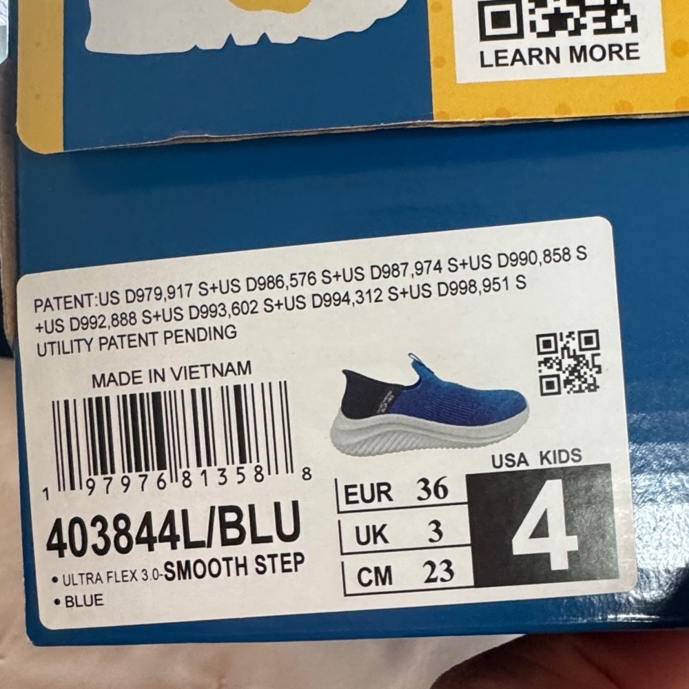 Skechers Smooth Step Kids Sneakers - Blue